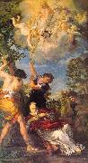 Pietro da Cortona The Stoning of St.Stephen 02 oil painting on canvas